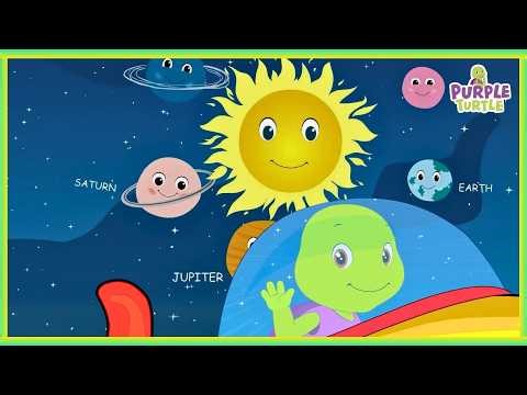 Solar System | Hindi Rhyme | Planet Song | Nursery Rhymes | Purple Turtle