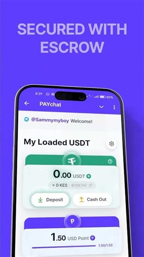 Meet the wallet that lives where you chat. 💸📱 #usdt #crypto #fintech