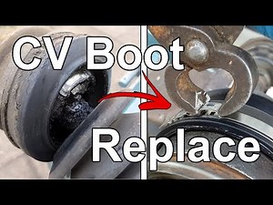 How to Replace the CV Boot on a Driveshaft - Clean & Grease + Band Installation | Tech Tip 25
