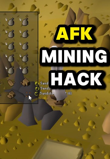 AFK Sandstone Mining Guide for Runescape