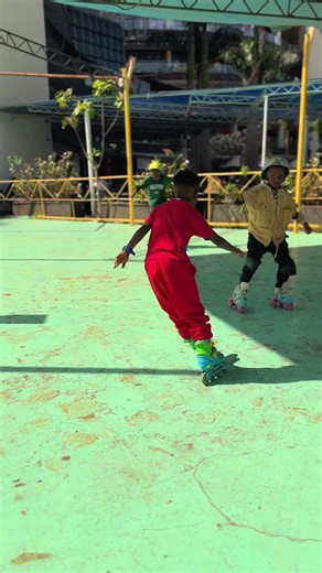 Rollerskating Fun: A New Year Celebration