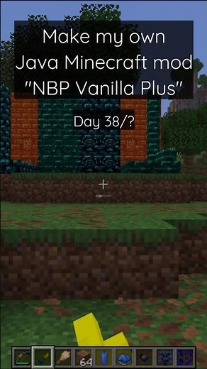 Make my own Java Minecraft mod - Day 38/?
