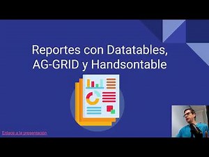 Reportes Dinámicos con DataTables, AG-GRID y Handsontable 📊 | Tutorial Práctico + Código