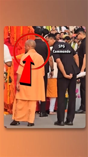 योगी आदित्यनाथ का एक इशारा और SPG कमांडो तुरंत एक्शन में! 😳 मोदी जी भी रह गए हैरान! #shorts #modi