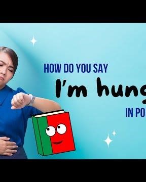 🇵🇹 How to Say “I’m Hungry” in European Portuguese | Quick & Easy Portuguese Lesson