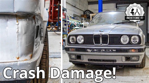 BMW E30 Touring Restoration | Repairing Crash Damage & Fixing Bad Mods – Part 9