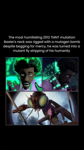 TMNT 2012 Baxter Stockman Most Humiliating Mutation ?