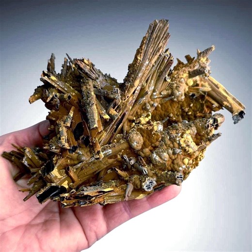 Goethite Pseudomorph After Selenite: Chihuahua, Mexico Fine Minerals - Etsy