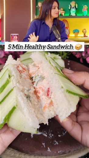 Fun2delicious island on Instagram: "This 5-Minute Healthy Cold Sandwich will save your mornings 🥪✨ No oil ❌ No frying ❌ No toasting ❌ Just hung curd + fresh crunchy veggies + black pepper & salt 🤍 Creamy, refreshing & surprisingly filling — perfect for busy mornings and lazy days 😍 If you’re trying to eat clean but still want tasty food, THIS is for you! 👉 Save this for tomorrow’s breakfast 👉 Share with someone who always says “time nahi hai😉 Want more 5-minute healthy recipes? Comment “YE