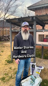 So, how do Coturnix quail handle hardware cloth during a winter storm? You might be surprised, but there's one important thing you truly shouldn't overlook. #quail #winterstorm #coldweather #homestead #winter | Made New Farmstead