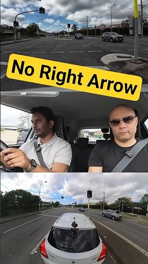 Turning Right at Traffic Lights with No Right Arrow