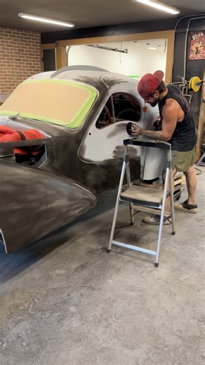 639K views · 6.8K reactions | There are countless man hours in this build and it shows in every detail. The doors? Hand-fabricated from scratch using 18-gauge sheet metal, formed entirely by hand. The interior window moldings? Crafted by a skilled woodworker, one piece at a time. Even the door glass itself is custom-made by hand. This isn’t mass-produced. This is what you call a labor of love and it’s in every inch of this car  #handmade #classiccars | Bad Chad | Facebook