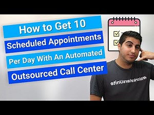 How to Get 10 Scheduled Appointments Per Day With An Automated Outsourced Call Center | DashClicks