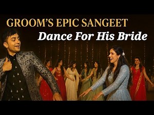 Groom’s Special Sangeet Dance for His Bride ll Wedding Dance Choreography ll