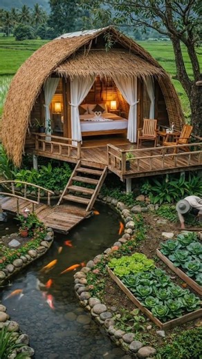 Would you live here for free… but no internet? #timelapse #relax #shorts