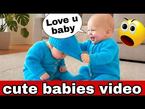 Babies fall in love 💞😘 || try don't laugh babies video || admirable and cute moments babies video