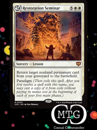 Board Wipe Decks need this NOW - MTG Casual Commander #mtg #memes #garybarlow #secretsofstrixhaven #spoiler You know what is better than a good board wipe deck? A good board wipe deck with this card in it. Paradigm is going to be such a broken ability, and I can't wait to abuse it to the fullest. What deck would you put this card in? #mtgcasualcommander,#magicthegathering,#mtgcommander,#mtgcommunity,#magicthegatheringcommunity,#commander,#edh,#spoilerallert,#secretsofstrixhaven,#restorationsemin