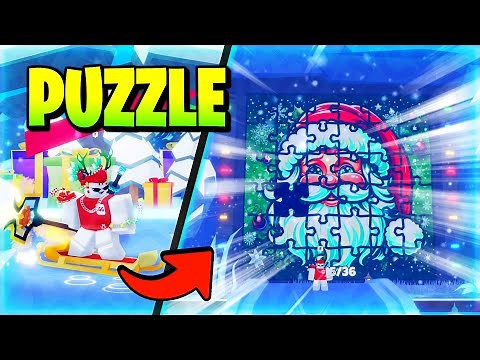 Finding all the Puzzle pieces in Fighting Legends Roblox! (Secret Area 🤫)