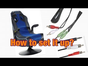 How to set up your X Rocker Adrenaline Gaming Chair