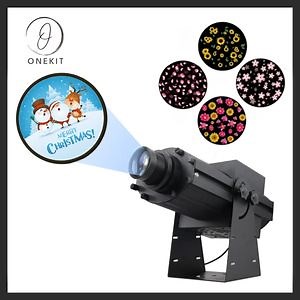 [Hot Item] Logo Rotating Pattern Image LED Projection Lamp Advertising Stage Gobo Projector