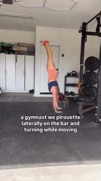 Analyzing and trying handstand pirouette technique 🕵️‍♀️ . . . CrossFit | world fitness project |