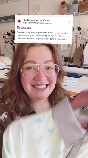 #stitch with @Chiara Aceto Camera shake courtesy of my passion for this subject. GARMENT WORKERS ARE TALENTED CRAFTSPEOPLE WHO DESERVE DIGNITY AND FAIR WAGES WORLDWIDE.