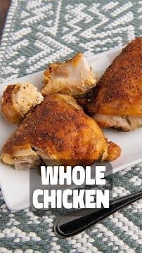 Juicy Whole Chicken Recipe – Crispy, Easy & Perfect Every Time!