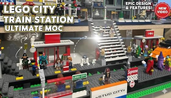 LEGO City Train Station MOC – Ultimate Design and Features
