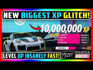 How to Level Up INSANELY FAST in Forza Horizon 5 - BIGGEST INFLUENCE/XP GLITCH (2025)