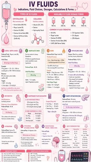 IV fluids || Important notes for Nursing #medical #trending #shorts