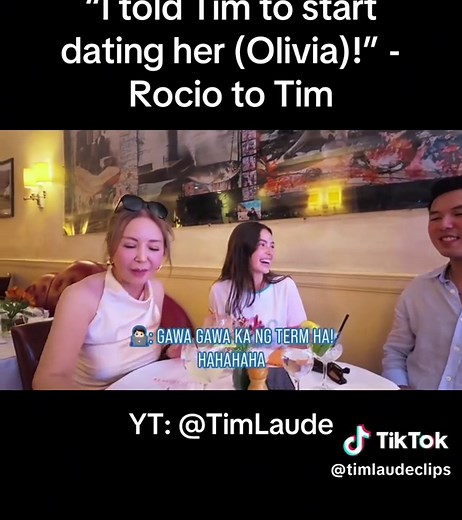 Tim Laude at Rocio Zobel usapang kasosyalan tungkol kay Olivia