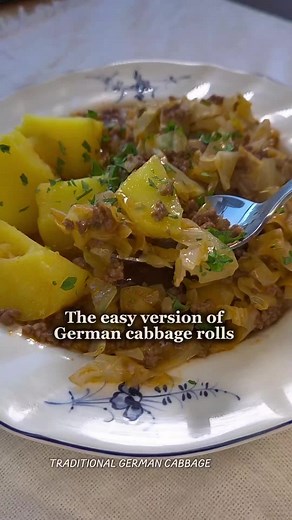 Quick and Easy German Cabbage Rolls Recipe