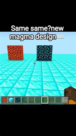 Mew Magma Build 😱🔥 | Minecraft Lava Monster#minecraft #shorts