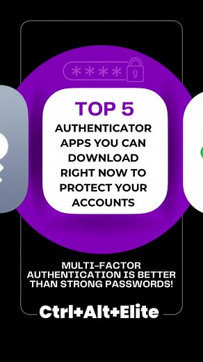 In today's digital age, strong passwords that protect your social media, banking, and online services accounts aren't enough. Passwords are a constant target! That's where authenticator apps come in, providing an added layer of security by generating unique, time-sensitive codes that you enter along with your password. 🛡️ Enhance your security with these top authenticator apps—Duo Mobile, Google Authenticator, Microsoft Authenticator, Apple Passkeys, and Twilio Authy! 🚫🔐 Key features of authe