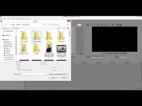 How to open a WebM in Sony Vegas Pro