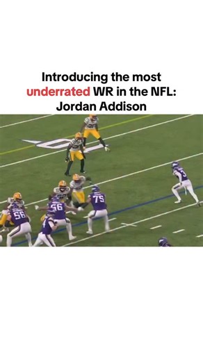 Is there a more underrated WR in the NFL than Jordan Addison 🤔 | Vikings Fan Page 5k Strong�