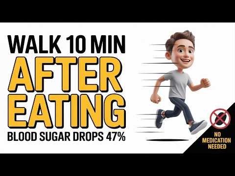 Walk Just 10 Minutes After Every Meal — Here's What Happens to Your Body (Science Explained)