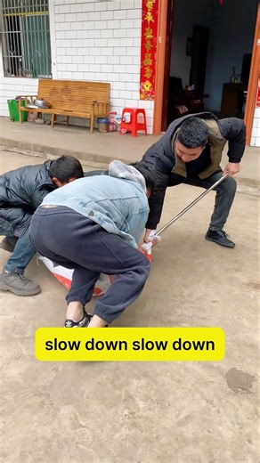 Come and help me hold it down!