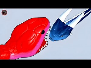 🔥 Snake Clash 3D – Epic Snake Battle at MAX LEVEL! 💣 Giant Boss Fight!