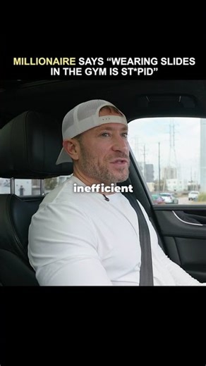 Is wearing slides to the gym a hot take?👀