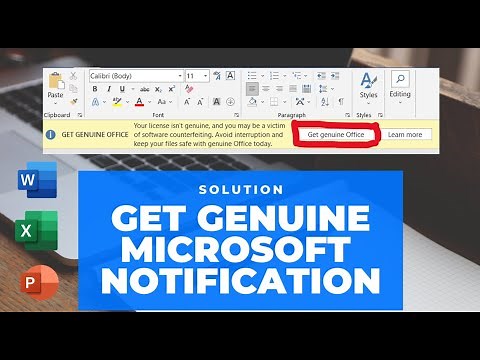 [Fix] How to Remove Get Genuine Office Notification on Microsoft Office Products