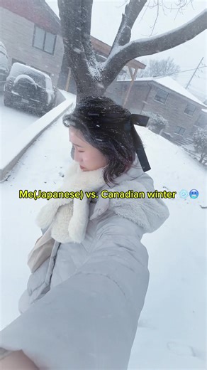 Even at -15°C, Canadians say, “It’s not too cold today.” Are they even human? ❄️ Canadian winters are tough, but the people here are so kind, and I just love this country.❤️ 寒すぎて痛いカナダ これでもカナダ人は