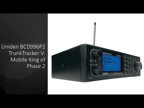 Uniden BCD996P2 TrunkTracker V: Mobile King of Phase 2