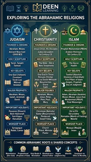 #abrahamicreligions #abrahamicfaiths sakin ol champ