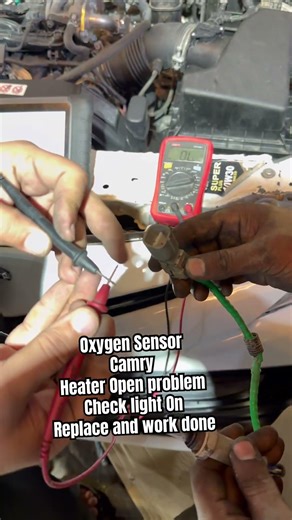 Heater Open Camry oxygen Sensor replace Sensor #automobile #lifeisbutadream #automechanics