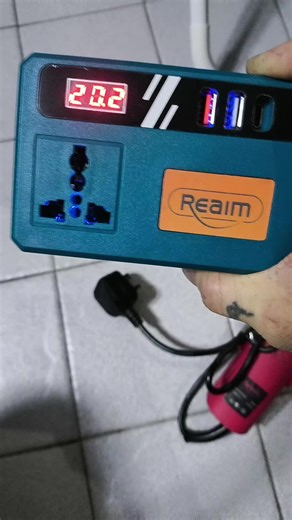 Portable Power Inverters: 20V to 220V Converter Kit