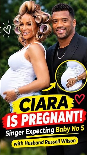 Ciara Is Pregnant | Singer Expecting Baby No 5 with Husband Russell Wilson #ciara #russelwilson