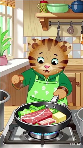 Daniel Tiger Learns to Cook a Delicious Meal 🍳