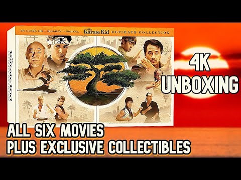 Unboxing THE KARATE KID ULTIMATE COLLECTION | All Six Movies on 4K With Exclusive Collectibles