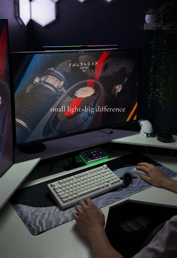 Monitor Light Bar for Eye Strain & Aesthetics